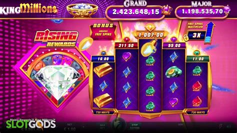Play Rising Rewards King Millions Slot Online .